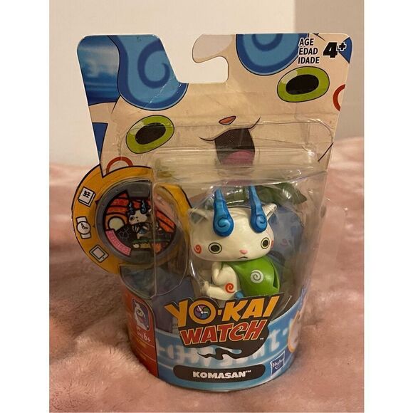 Hasbro Yo-Kai Watch Komasan Figure with medal New - Picture 1 of 3
